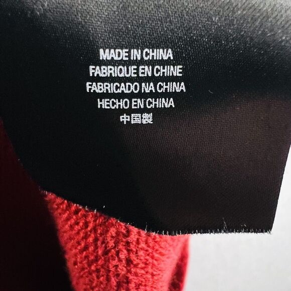 Volcom Christmas Sweater Mens Large Red Strange Brew Crewneck Sweatshirt Party - Picture 13 of 15